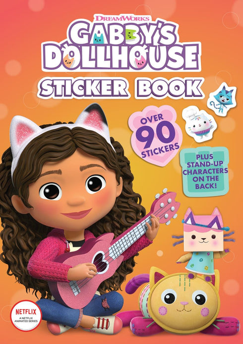 Gabby's Dollhouse Stickers Activity Book - Fun for Kids 3541/GDSB
