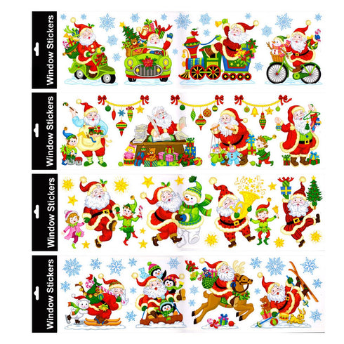 CHRISTMAS WINDOW STICKERS - CUTE. DP55194