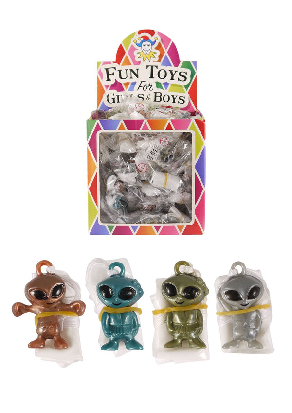 Alien Parachutist Toys - Perfect for Party Fun | T03270