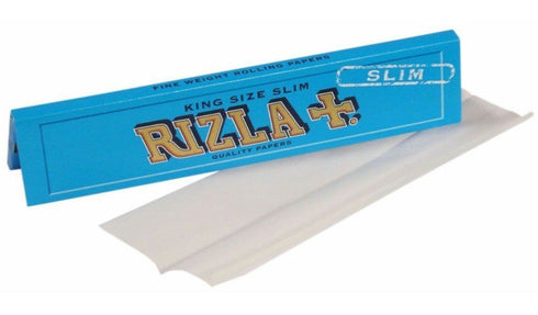 Rizla Blue King Size Slim Cigarette Paper 50/PK - RSKBLUE