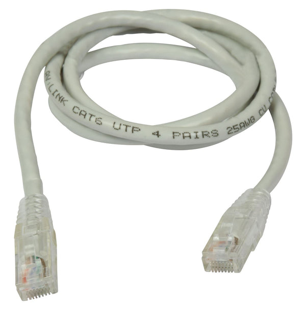 CAT6 Ethernet Cable - AV:LINK 5M UTP Patch Grey with RJ45 Plug