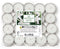 ALADINO NIGHTLIGHTS TEALIGHT CANDLE 7HRS 20/PK - JASMINE. ALN201228