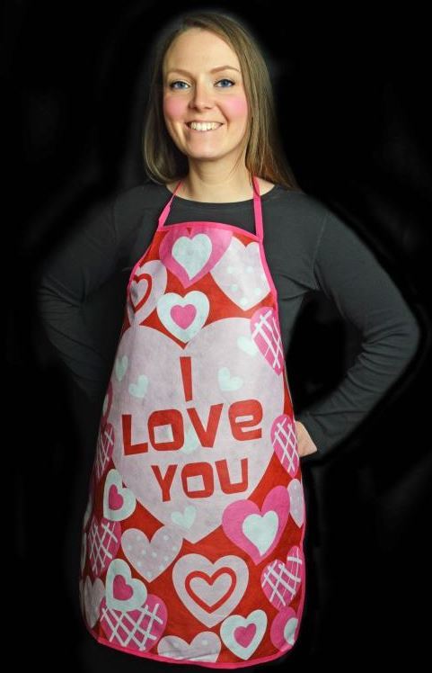 'VALENTINE'S I LOVE YOU APRON'||'. '||'DP00619'