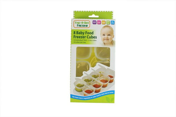 BABY FOOD FREEZING CUBES 8 PCS 70ML. FS679