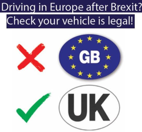 UK Magnetic Car Sticker - BLACKSPUR 178x120mm BB-LP110