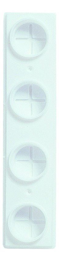 Tea Towel Holder - CHEF AID 4 Hole, Easy Mount 10E02721
