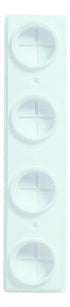 Tea Towel Holder - CHEF AID 4 Hole, Easy Mount 10E02721