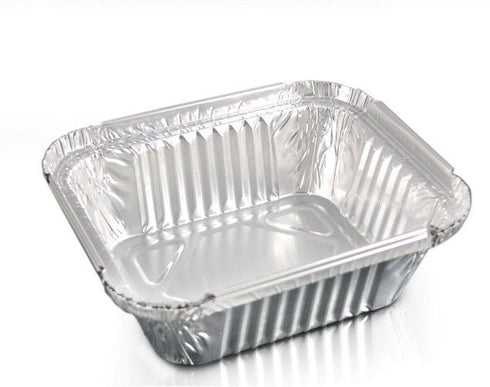 Foil Food Containers 250ml - Durable & Convenient 0810