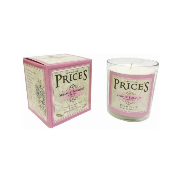 PRICES HERITAGE SUMMER BOUQUET CANDLE JAR. HEJ000687
