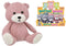 Knitted Bears Soft Toy 14cm - Colorful & Cuddly | TY1419