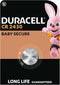 CR2430 Lithium Battery - DURACELL 3V Coin Cell S9509