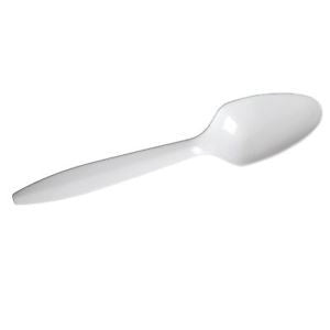 Heavy Duty Soup Spoon - 100 Pack Clear Plastic PS Spoons