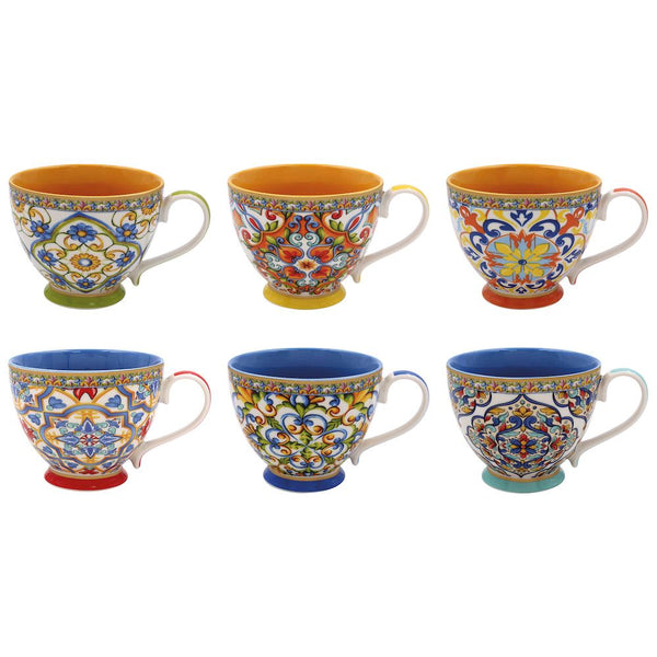 Tuscany Mugs Set - The Leonardo Collection LP95797