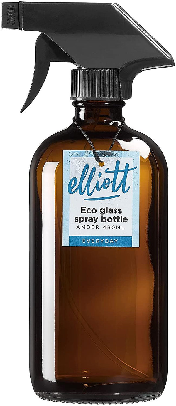 ELLIOT GLASS SPRAY BOTTLE BROWN 480ML. 10F01284