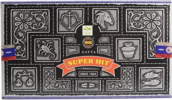 Satya Super Hit Incense Sticks 15g - Pack of 12