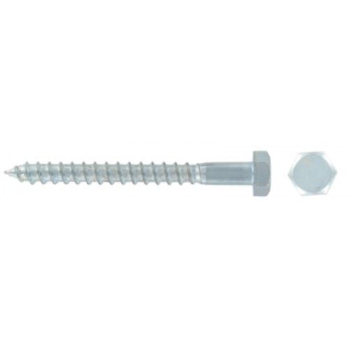 M8 Coach Screws Zinc 100mm - FAST PAK VALUE 0621
