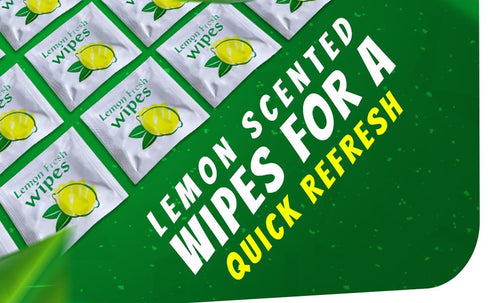 1000 PACK LEMON FRESH HANDY WET HAND WIPES. 10198.01