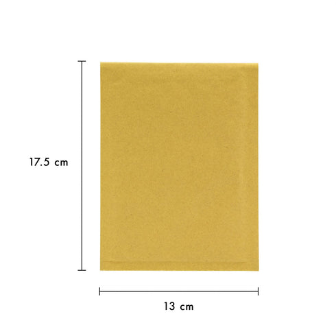 Gold Bubble Envelopes - PUKKA A7 175x130mm 10 Pack