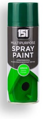 Green Spray Paint 400ml - High-Quality TAR042 Coating
