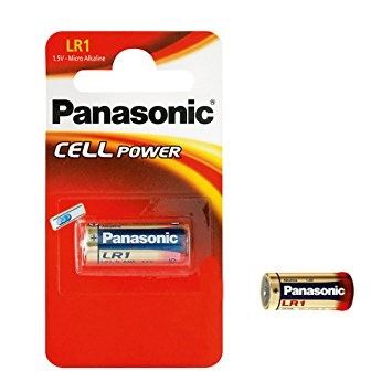 LR1 Alkaline Battery - Panasonic 1.5V Cell for Long-Lasting Power