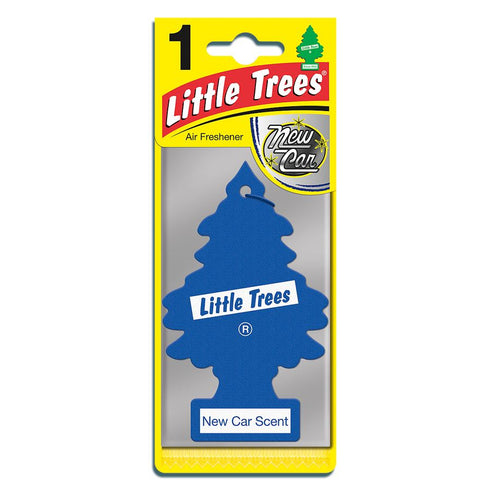 LITTLE TREES CAR AIR FRESHENER - NEW CAR SCENT. MTR0002