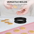 CHEF AID NON STICK EGG POACHETTE RINGS. 10E00055