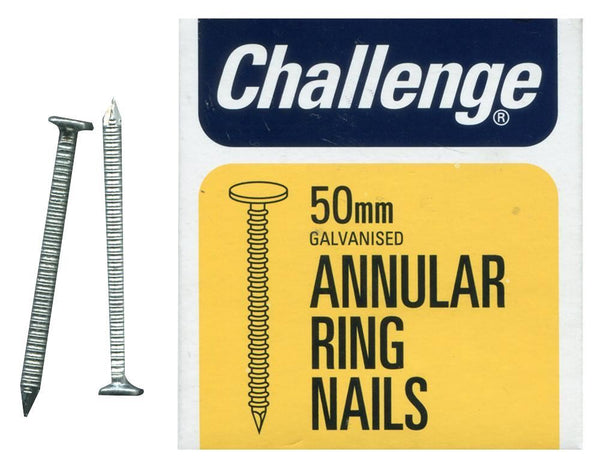 Galvanised Ring Nails 60mm - High-Quality, Durable Fixings