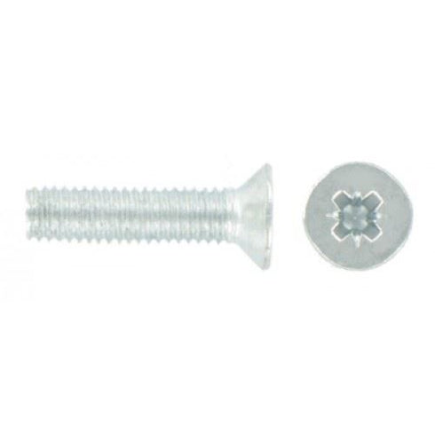 Pozi Countersunk Screws - M4x40 Machine Screws & Nuts Pack
