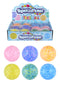 Stress Relief Squeeze Ball - Assorted Colours with Beads 7cm