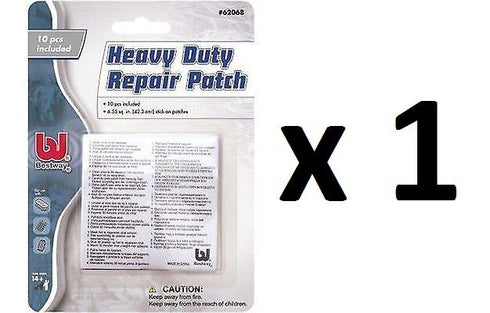 BESTWAY HEAVY DUTY REPAIR PATCH X 10 FOR INFLATABLE. BW62068