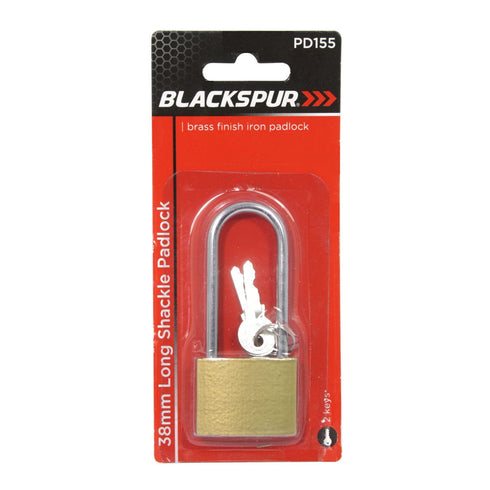 Long Shackle Padlock - BLACKSPUR 38MM BB-PD155 Security Lock