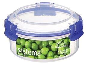 SISTEMA KLIP IT ROUND CLEAR FOOD STORAGE CONTAINER 300ML. 1303