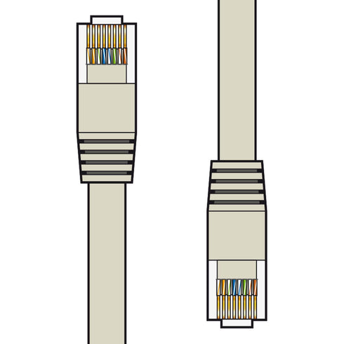 CAT6 Ethernet Cable 15M - High-Speed Network Patch Cable
