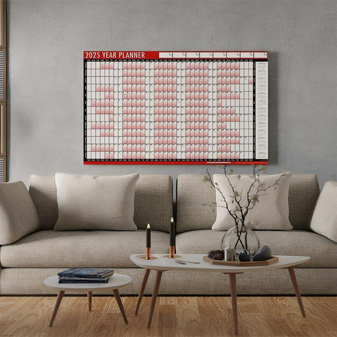 2024 Wall Planner - Tallon Full Year Calendar 3805 for 2024-2025