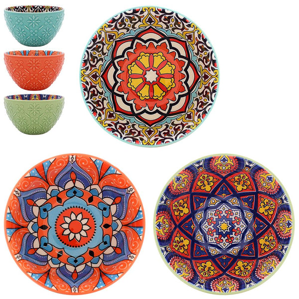 Tuscany Colorful Bowl 12cm - Decorative Assorted Bowls