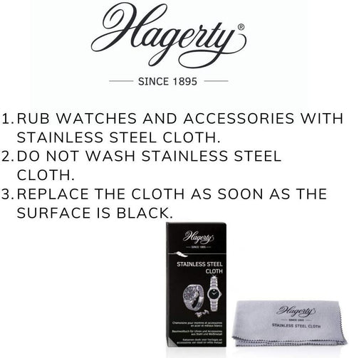 Stainless Steel Watch Cloth - HAGERTY 30x36cm A116312