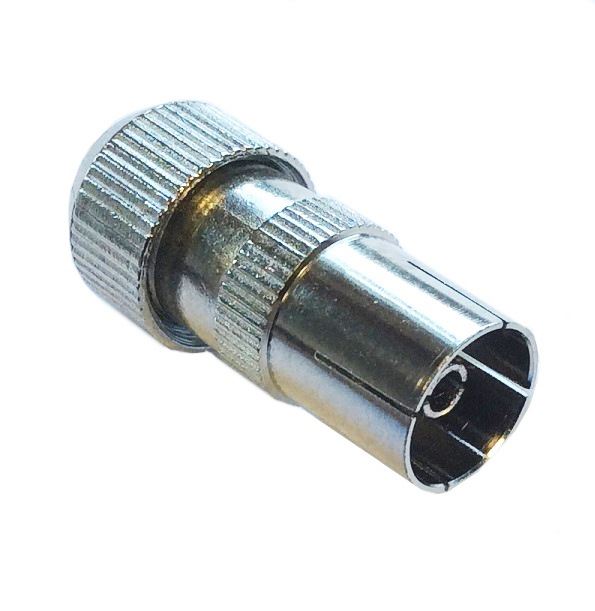 Coaxial Plug Connector - Female 72447 Pack of 2