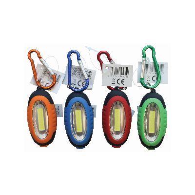 LED Keyring Light - KINGAVON 1W COB with Hook BB-RT217
