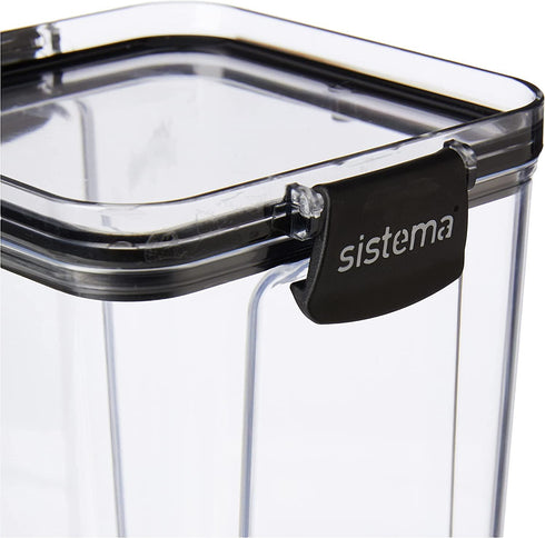 SISTEMA ULTRA CLEAR TRITAN SQUARE CONTAINER 1.3L. SIS51403