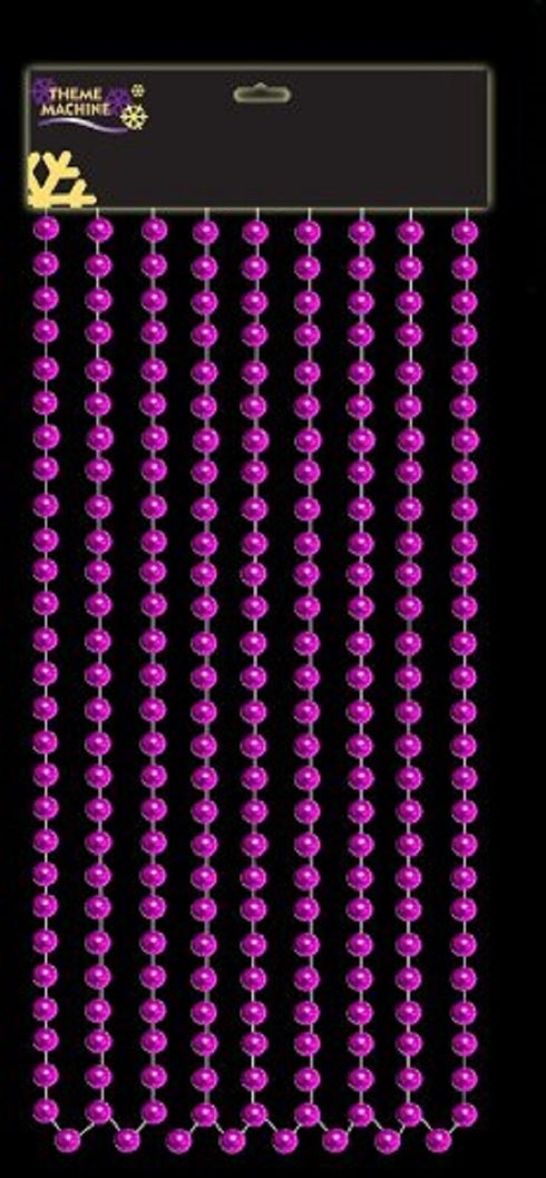 9FT PINK BEAD CHAIN GARLAND PINK BEADS CHRISTMAS. DP53326PINK