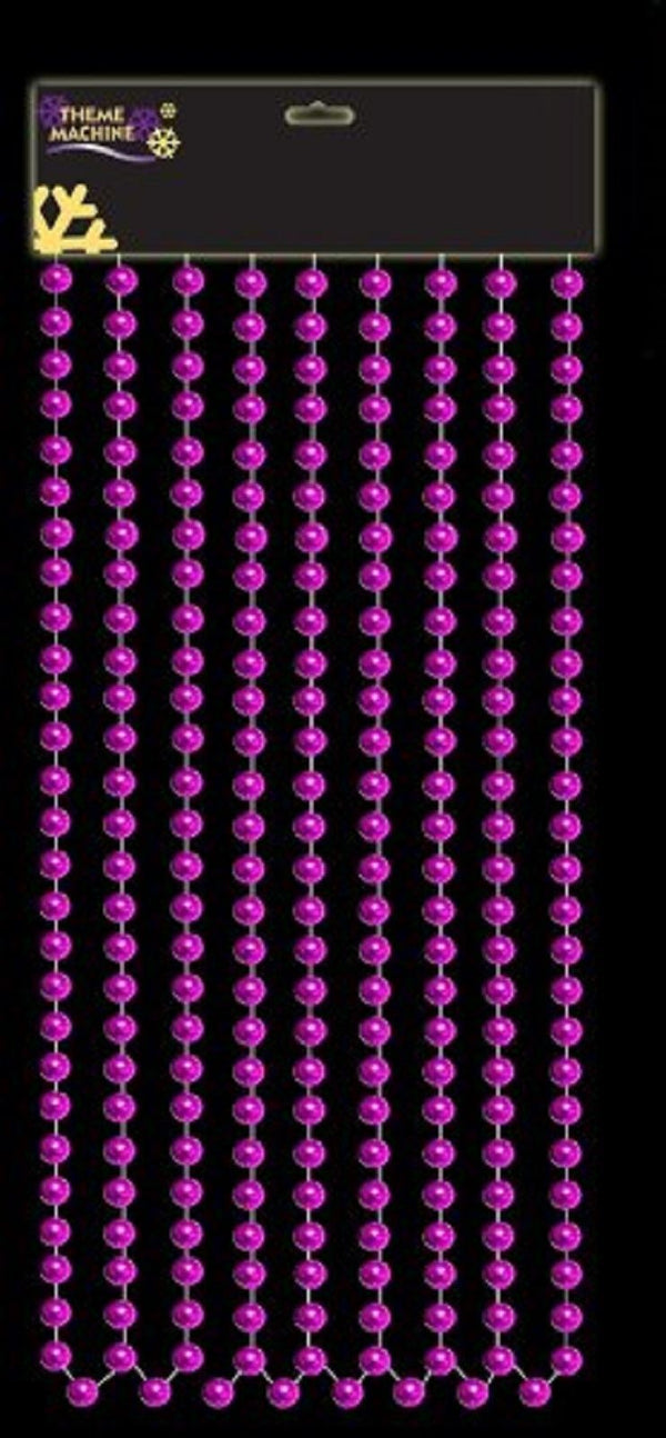 9FT PINK BEAD CHAIN GARLAND PINK BEADS CHRISTMAS. DP53326PINK