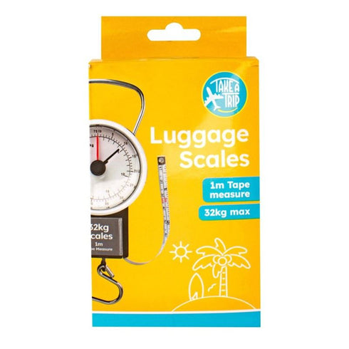TAKE A TRIP MECHANICAL LUGGAGE SCALES 32KG. OL323512