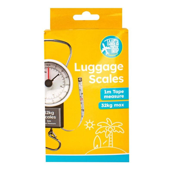 TAKE A TRIP MECHANICAL LUGGAGE SCALES 32KG. OL323512