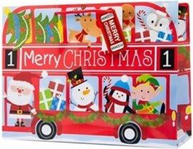 CHRISMATS BUS SHOPPER DESING BAG. X-21060-6