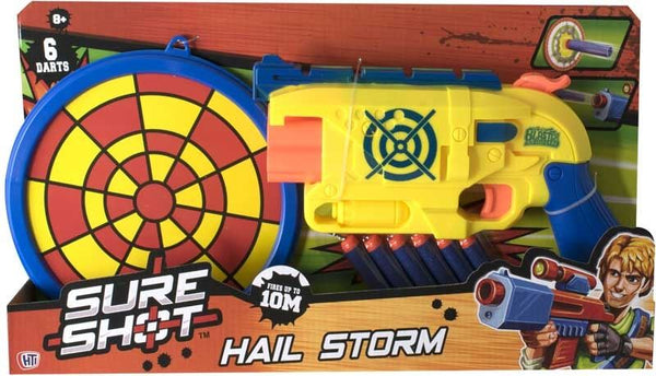SURE SHOT HAIL STORM BOYS FIRING FUN FIRES UP TO 10M. 1374262