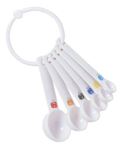 Measuring Spoons Set - TALA Plastic, 6 Pieces, 10A10450