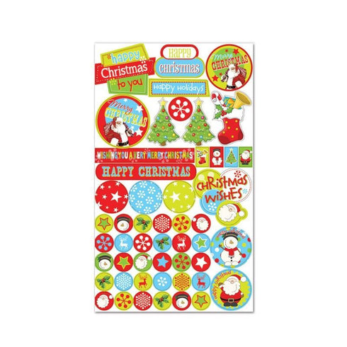 Christmas Sticker Pack for Kids - Creative Labels & Decoration