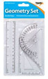 Tiger Geometry Set Small - Perfect for Precision Drawing T300920