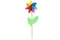 KANDY TOYS SPOTTED COLOUR WINDMILL ASSEMBLED. TY3401
