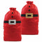PLUSH CHRISTMAS FELT SANTA BELT SACK. TAXS0266